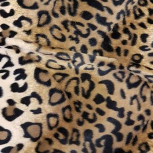 Denholme Velvets Faux Fur Brown Leopard 20198 9006P BROWN