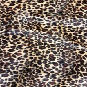 Denholme Velvets Faux Fur Sand Leopard 20191 9052P SAND