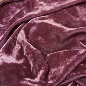 Crushed Velvet Silver Color 5 -The Fabric Mill