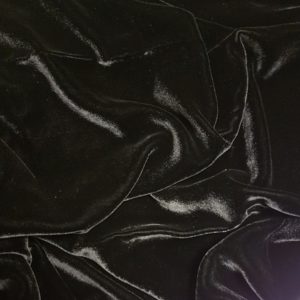 Denholme Velvets Viscose Silk Velvet 20088 9004P Black